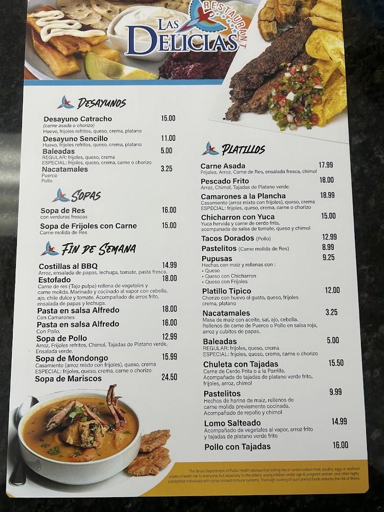 Las Delicias Menu image 3